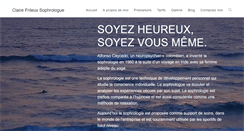 Desktop Screenshot of claire-sophrologie.com
